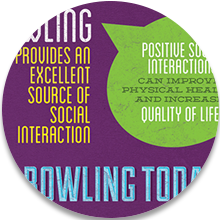 Bowling is Healthy Icon